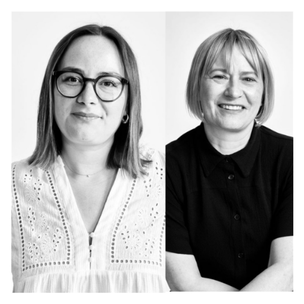 Headshot of Blair Parkinson and Karen Barke