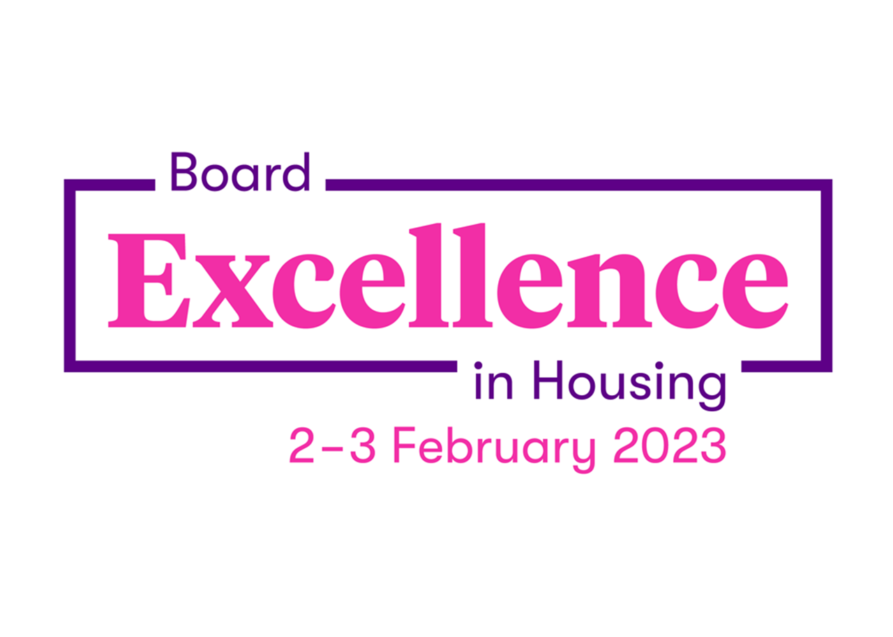 Logo for Board Excellence in Housing 2023