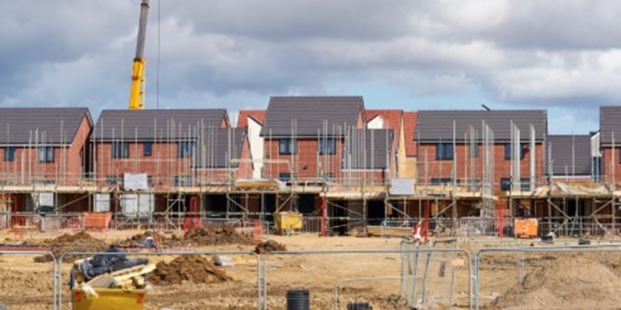 New homes being built