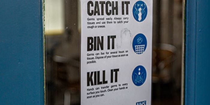 Catch it kill it bin it sign