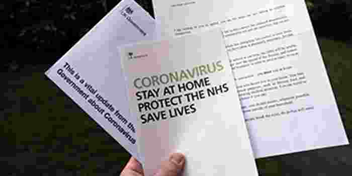 Coronavirus letter from government