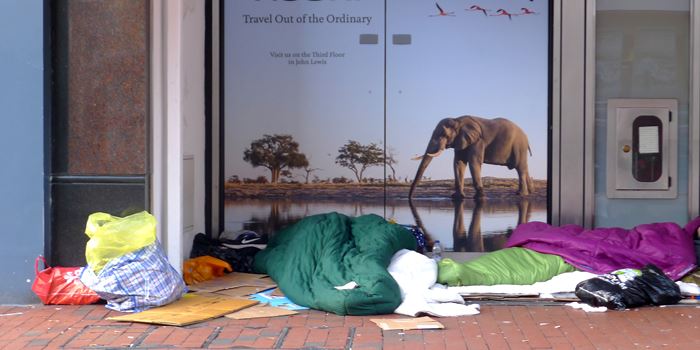 Rough sleeper city
