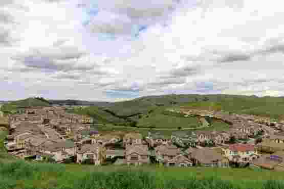 Rural housing view