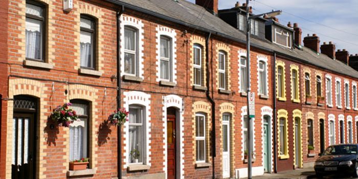 Rows of houses