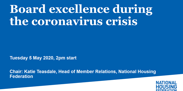 Board excellence during the coronavirus crisis